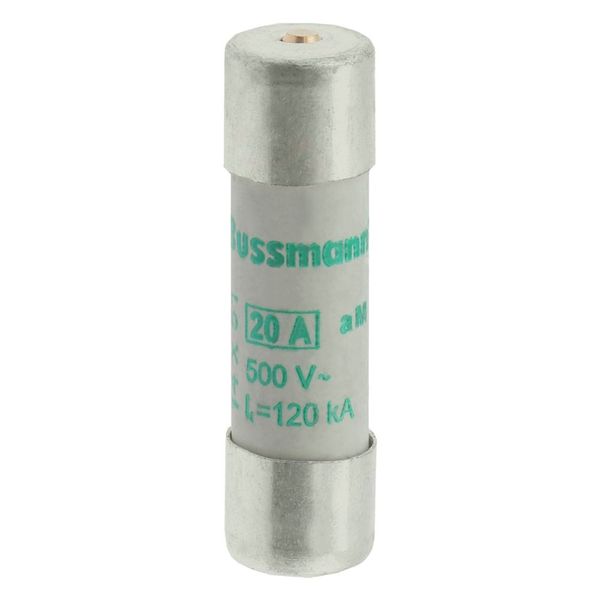 Fuse-link, LV, 20 A, AC 500 V, 14 x 51 mm, aM, IEC, with striker image 15