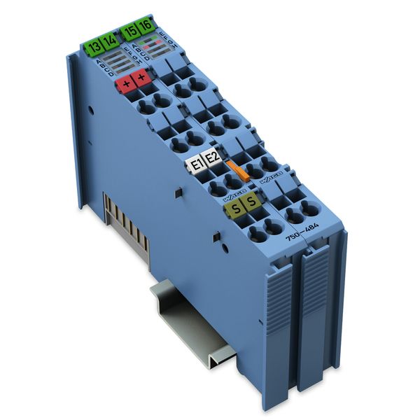2-channel analog input 4 … 20 mA HART Intrinsically safe blue image 1