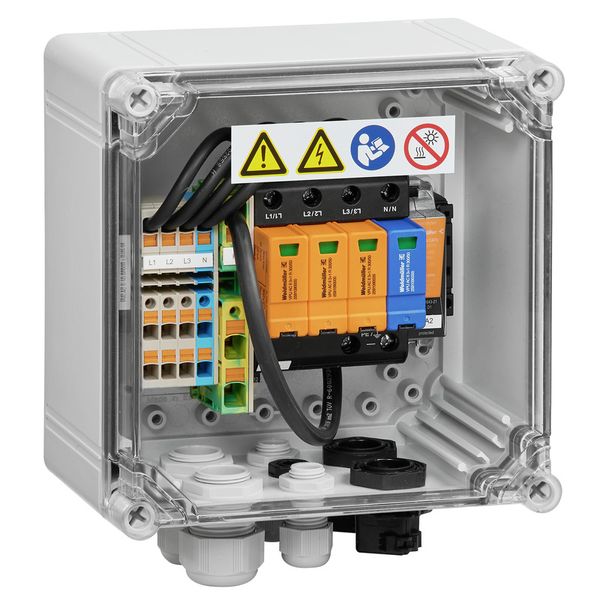 Surge voltage arrester  (power supply systems), AC voltage version, Au image 1