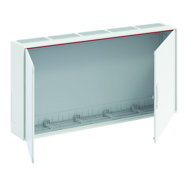 A54 ComfortLine A Wall-mounting cabinet, Surface mounted/recessed mounted/partially recessed mounted, 240 SU, Isolated (Class II), IP44, Field Width: 5, Rows: 4, 650 mm x 1300 mm x 215 mm image 2