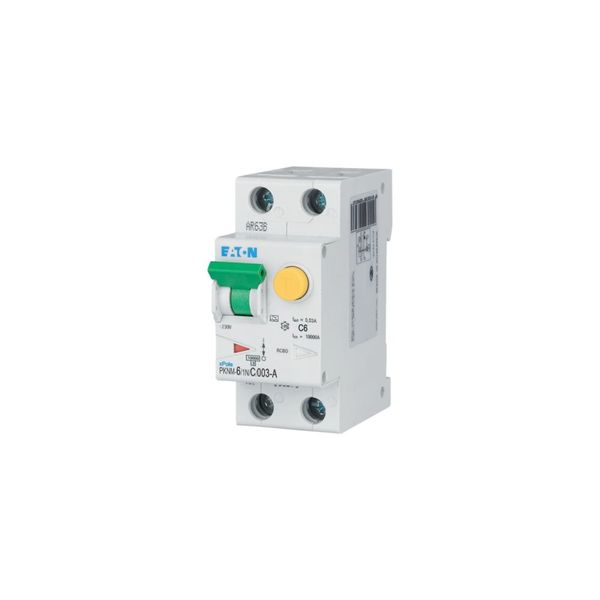 RCD/MCB combination, 6 A, 30 mA, MCB trip characteristic: C, 1p+N, RCD trip characteristic: A image 16