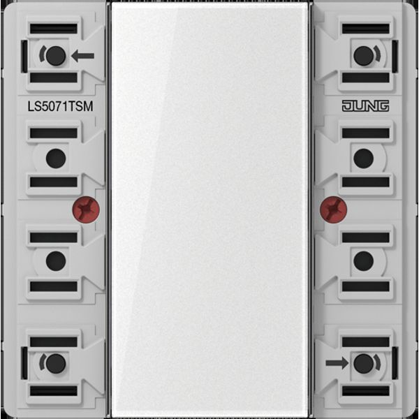 Standard push-button module 1-gang LS5071TSM image 2