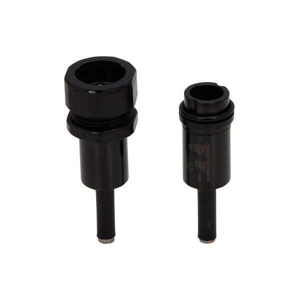 Eaton Bussmann series HEB inline fuse holder, 600V, 30A, Loadside: Copper setscrew #3-8, Lineside: Copper setscrew #3-8, Single-pole, JJ image 3