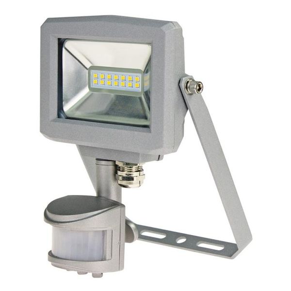Schwabe SMD-LED Lamp Slimline 10W incl. bewegingsmelder IP44 image 1