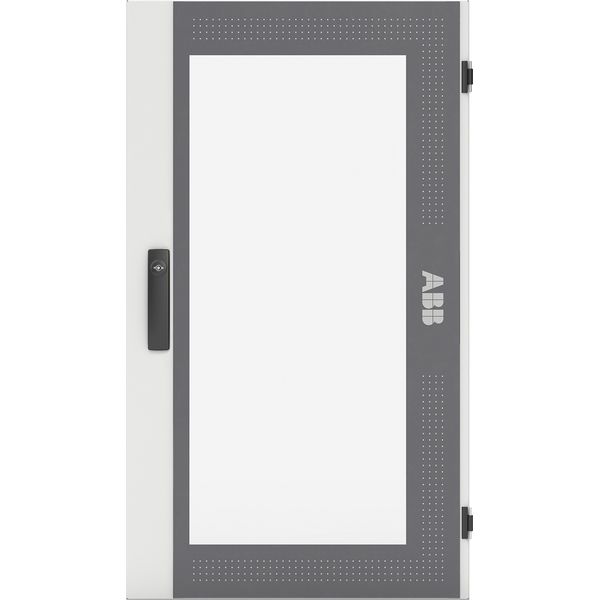 TZT206R Transparant door, Field Width: 2, 943 mm x 539 mm x 27 mm, IP55 image 1