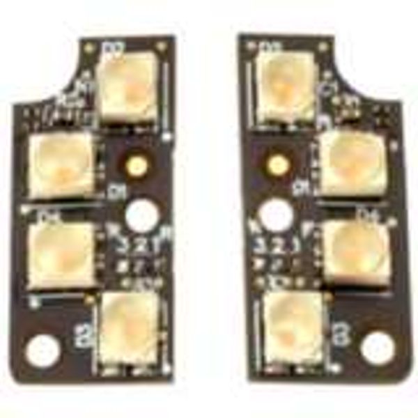 V/F 4x0-F Red high brightness standard LED installation kit image 2