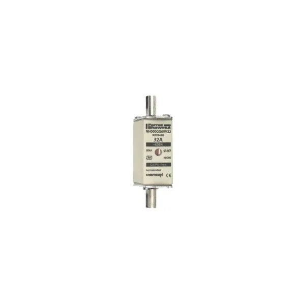 Fuse-link NH000 gG 690VAC 32A live tags Double indicator image 2