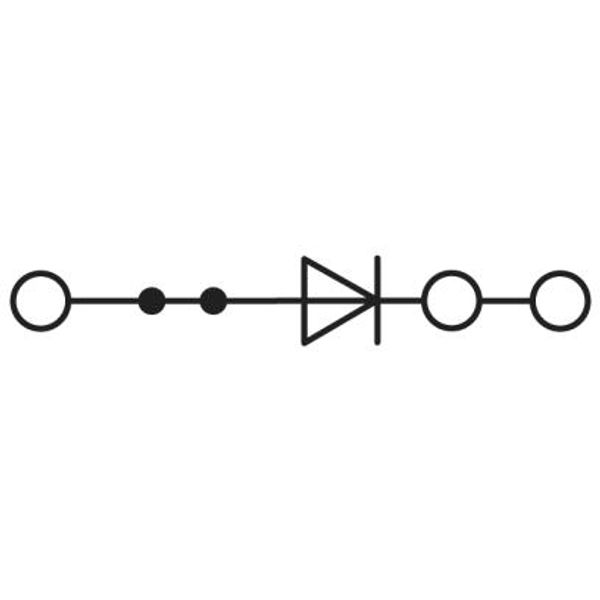 Diode terminal blocks ST 2,5-TWIN-DIO/L-R image 2