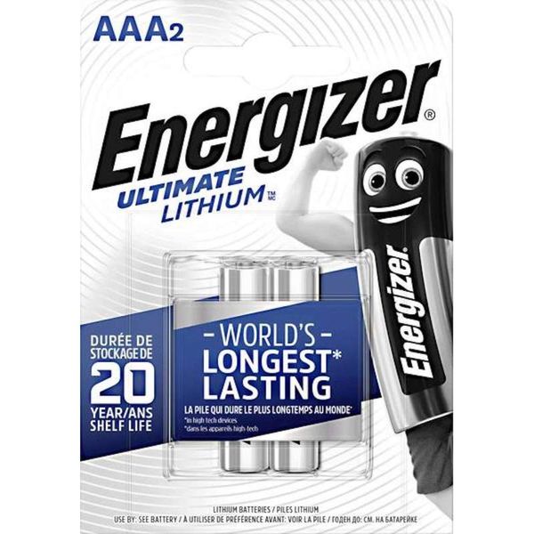 ENERGIZER Ultimate Lithium L92 AAA BL2 image 1