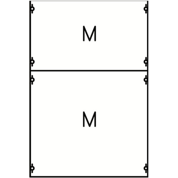 2M1A Mounting plate 750 mm x 500 mm x 120 mm , 1 , 2 image 6