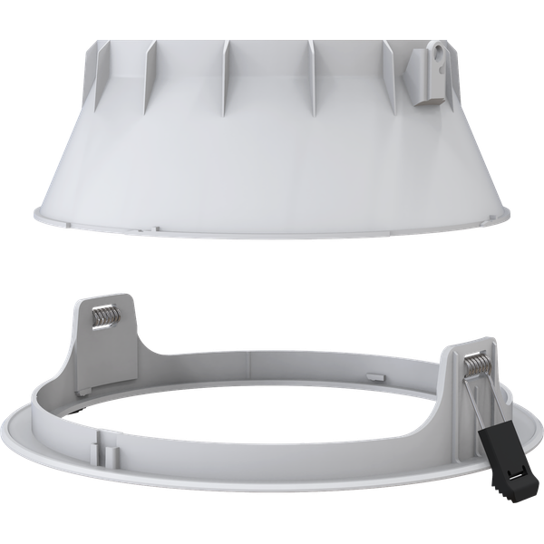Comfort Dual Output Reflector and Trim White image 3