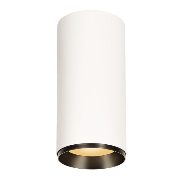 NUMINOS® XL PHASE, white / black ceiling mounted light, 36W 2700K 24° image 1