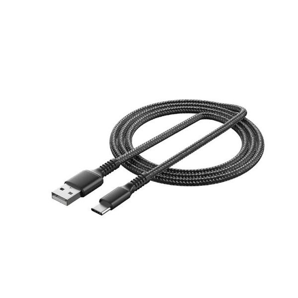 Cable USB A plug - IP Lightning plug 2.0m Cafule grey+black BASEUS image 1