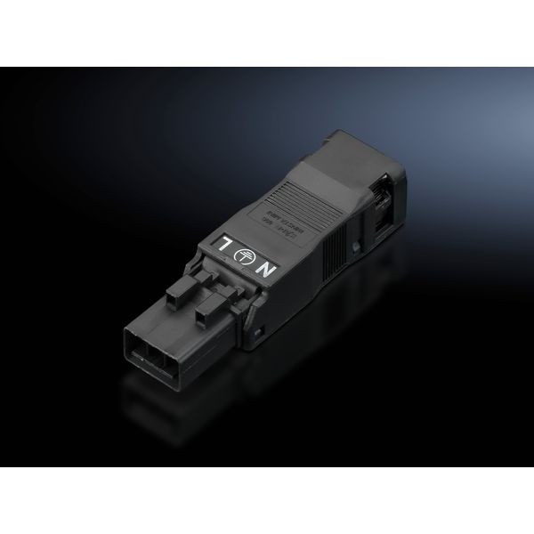 SZ Connector, for through-wiring, 3-pole, 100-240 V image 1