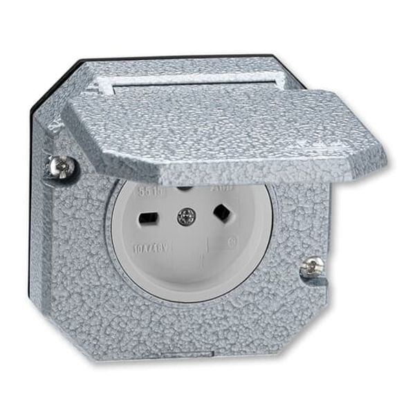 5518-2029 H Double socket outlet with earthing pins, with hinged lids, IP 44 ; 5518-2029 H image 38