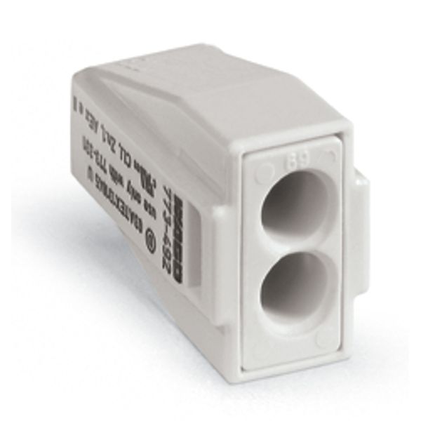 PUSH WIRE® connector for junction boxes for solid and stranded conduct image 2