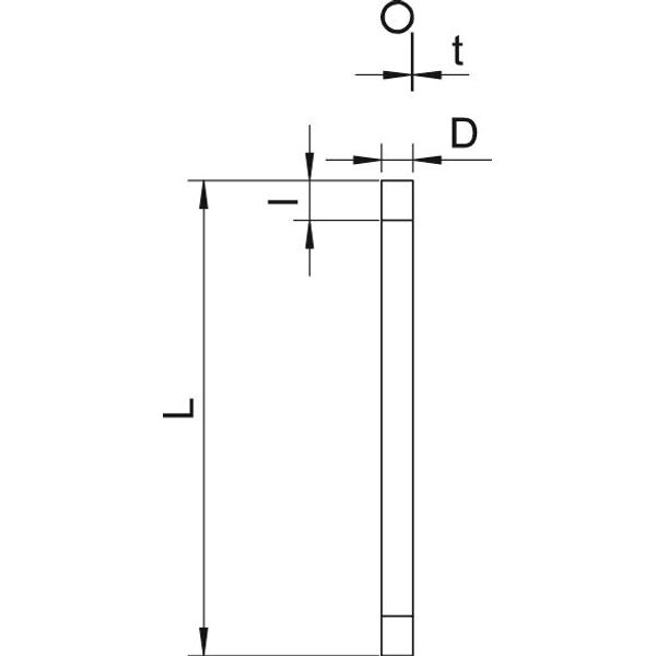 SM20W ALU Aluminium conduit with thread M20x1,5,3000 image 2