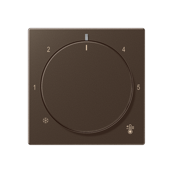 Centre plate with knob room thermostat A1749BFMO image 1