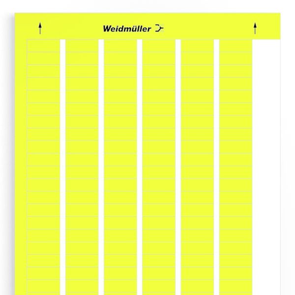 Device marking, Self-adhesive, 26 mm, Polyester, PVC-free, yellow image 2