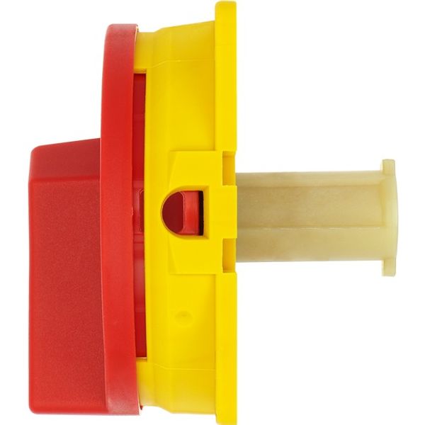 Thumb-grip, red, lockable with padlock, for P3 image 12