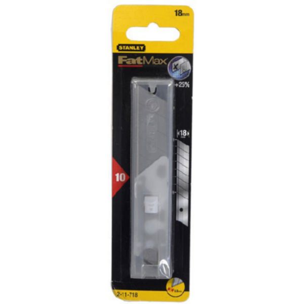 Snap-off blade 18 mm Stanley by Black & Decker 2-11-718 1pcs Stanley image 1