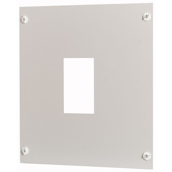 Front plate single mounting NZM4 for XVTL, horizontal HxW=600x600mm image 1