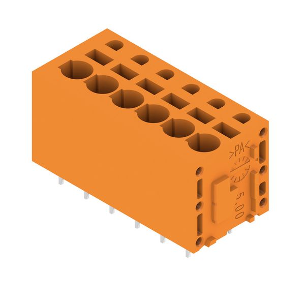 PCB terminal, 5.00 mm, Number of poles: 6, Conductor outlet direction: image 2