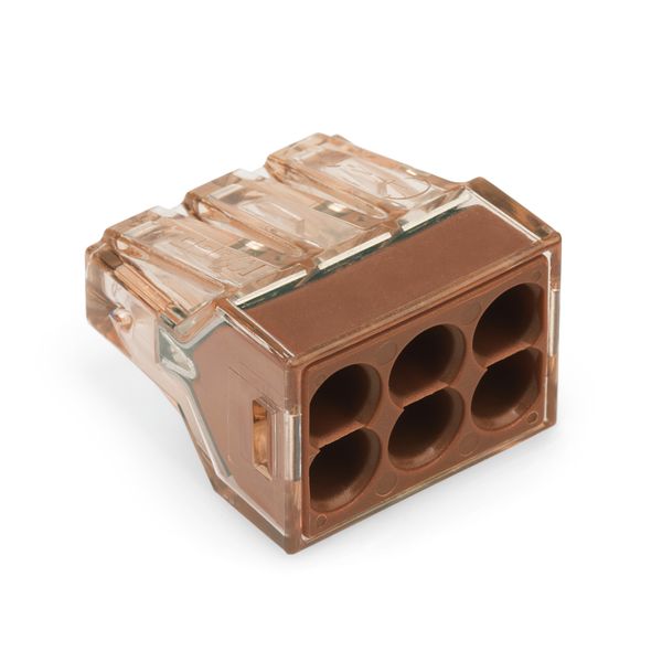 PUSH WIRE® connector for junction boxes for solid conductors max. 4 mm image 1