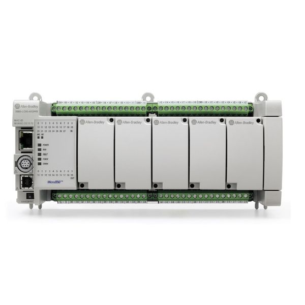 Micro850 48 I/O EtherNet/IP Controller, 24 - 28V AC/DC, 20 Relay Output image 1