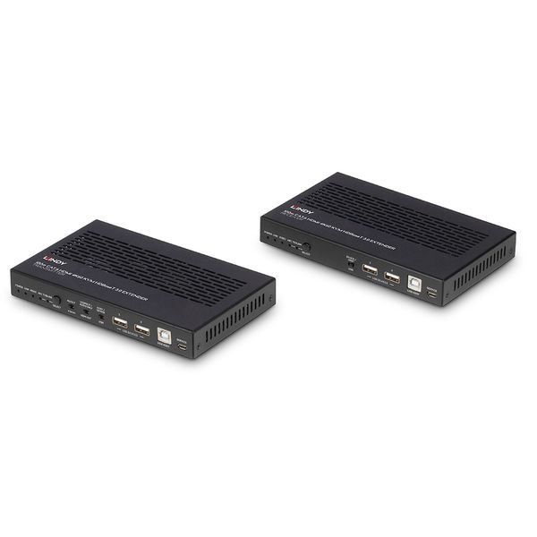 100m Cat.6A HDMI 4K60, Audio, IR & RS-232 HDBaseT 3.0 KVM Extender Extend uncompressed HDMI® signals up to 100m via HDBaseT image 2