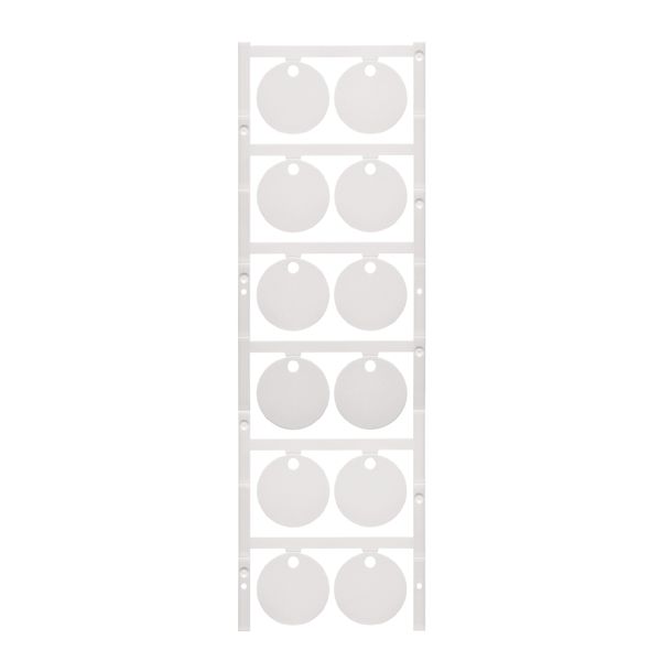 Device marking, Ø 30 mm, with 4.2 mm mounting hole, 30 mm, Polyamide 6 image 1