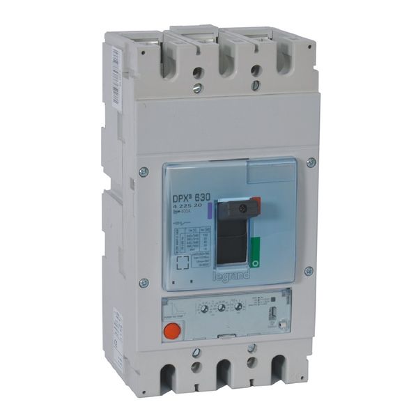 MCCB DPX³ 630 - S1 electronic release - 3P - Icu 70 kA (400 V~) - In 400 A image 1