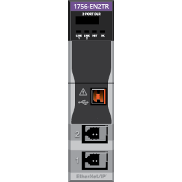 Module, Communications, EtherNet/IP Bridge, 10 - 100Mbps image 1