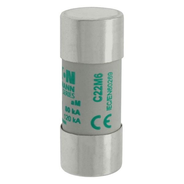 Fuse-link, LV, 6 A, AC 690 V, 22 x 58 mm, aM, IEC image 18