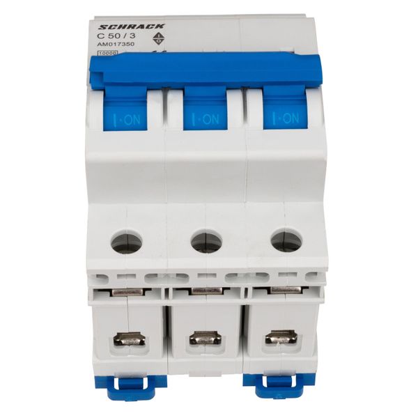 Miniature Circuit Breaker (MCB) AMPARO 10kA, C 50A, 3-pole image 2