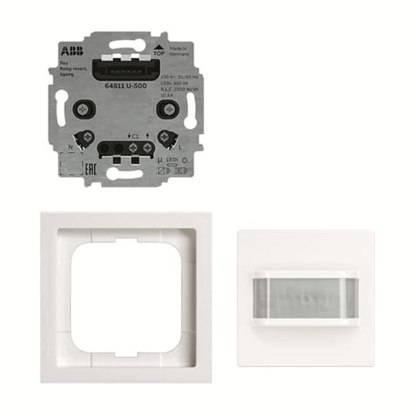 64762 UJ-84-500 Kits Movement sensor 1gang studio white - future linear image 1