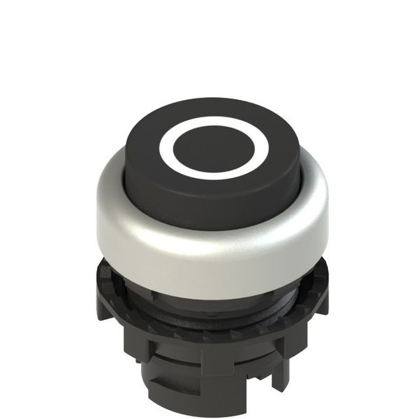 Black protruding impulse button with gear E2 1PU2S129L1 image 1