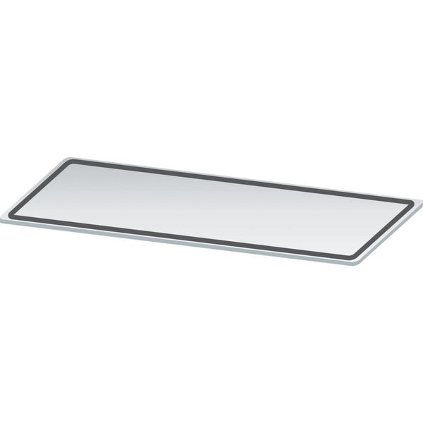 Blank bottom plate with seal, WxD=932x172mm image 4