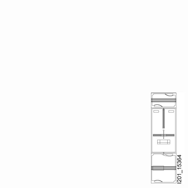 ALPHA-ZS, quick-assembly kit H=900 mm, W=250 mm 1 meter image 1