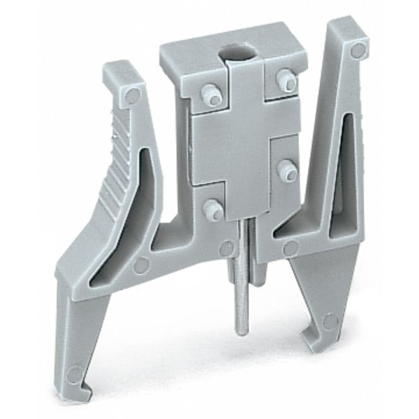 Test plug module with locking latches modular gray image 2