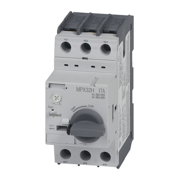 MPCB MPX³ 32H - thermal magnetic - motor protection - 3P - 17 A - 50 kA image 3