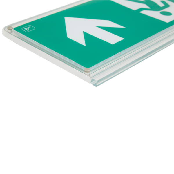 Harrier IP65 Blade Exit Sign Double Sided Legend Arrow Down image 9