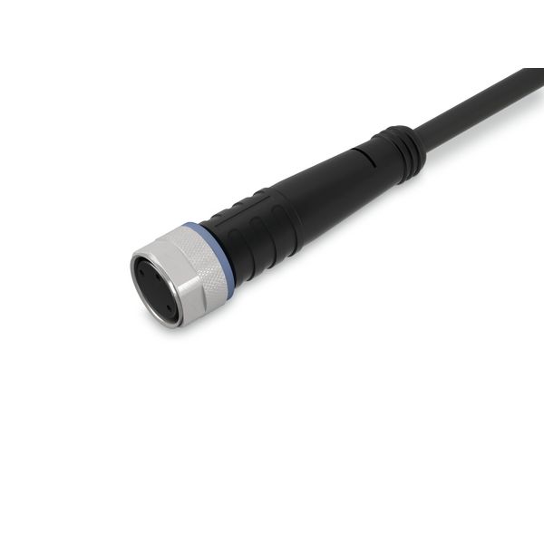 Sensor/Actuator cable M8 socket straight 3-pole image 1