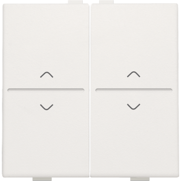 Double key with 'up' and 'down' arrows for wireless switch or push but image 1