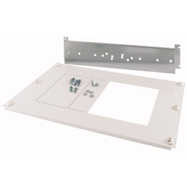 NH switch-disconnectors mounting unit, 630A, W=600mm, XNH3 3p, mounting on mounting plate image 1