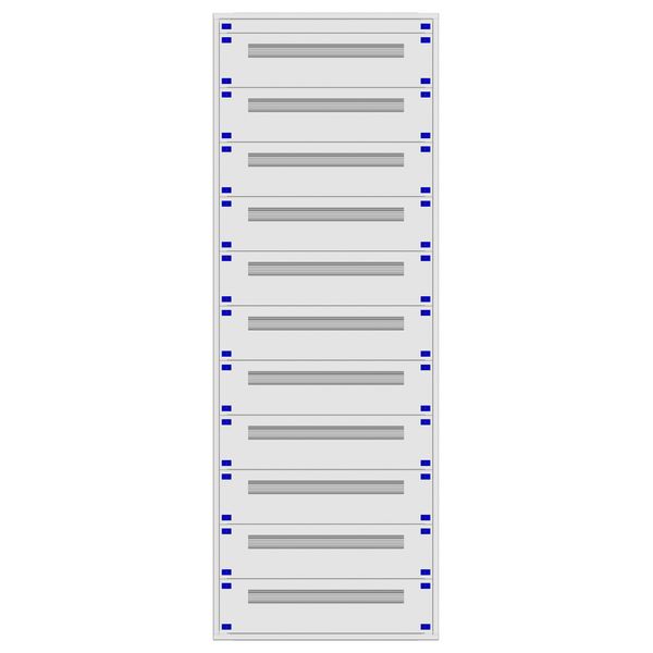 Distribution board insert KVN 60mm, 3-45K, 11-rows image 1