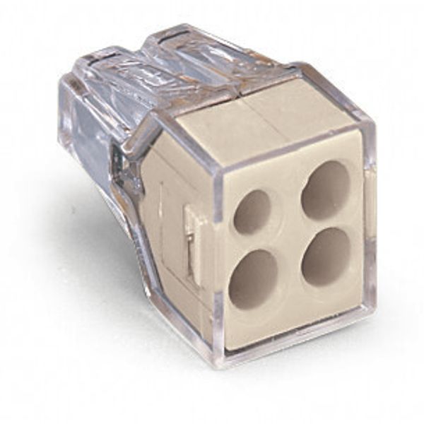 PUSH WIRE® connector for junction boxes for solid and stranded conduct image 1