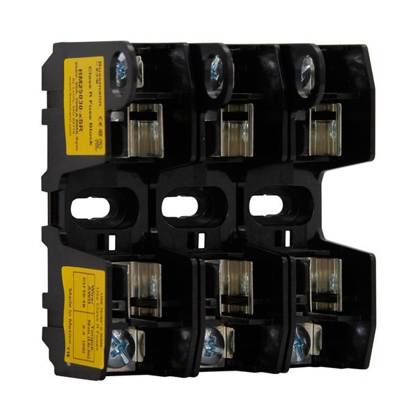 Eaton Bussmann Series RM modular fuse block, 250V, 0-30A, Screw, Three-pole image 9