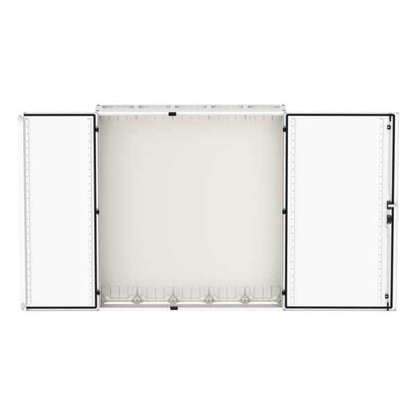 Wall-mounted enclosure EMC2 empty, IP55, protection class II, HxWxD=1400x1300x270mm, white (RAL 9016) image 16