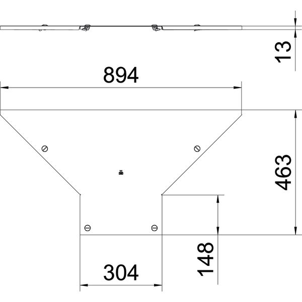 LAAD 300 R3 A4 Cover for add-on tee with turn buckle B300 image 2